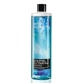 Senses Ocean Surge Hair & Body Wash 100ml 500ml