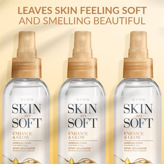 Skin So Soft Enhance & Glow Airbrush Spray 100ml 150ml